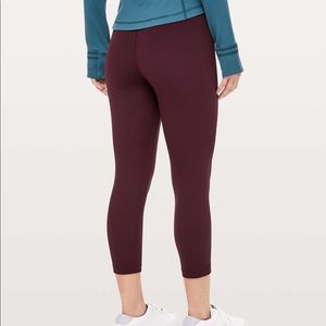 Lululemon Align Crop 21” Dark Adobe Leggings